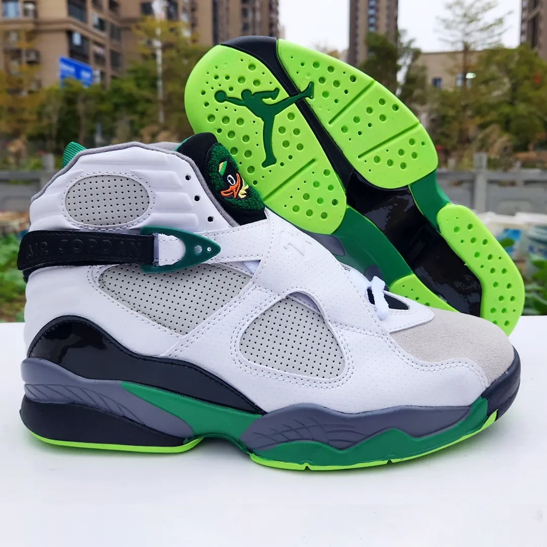 Aj 8 University Of Oregon Pe Shoes Men'S Sneakers – Nk0004530