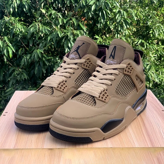 A Ma Maniére X Aj 4 Dark Mocha Shoes Men'S Sneakers – Nk0004558