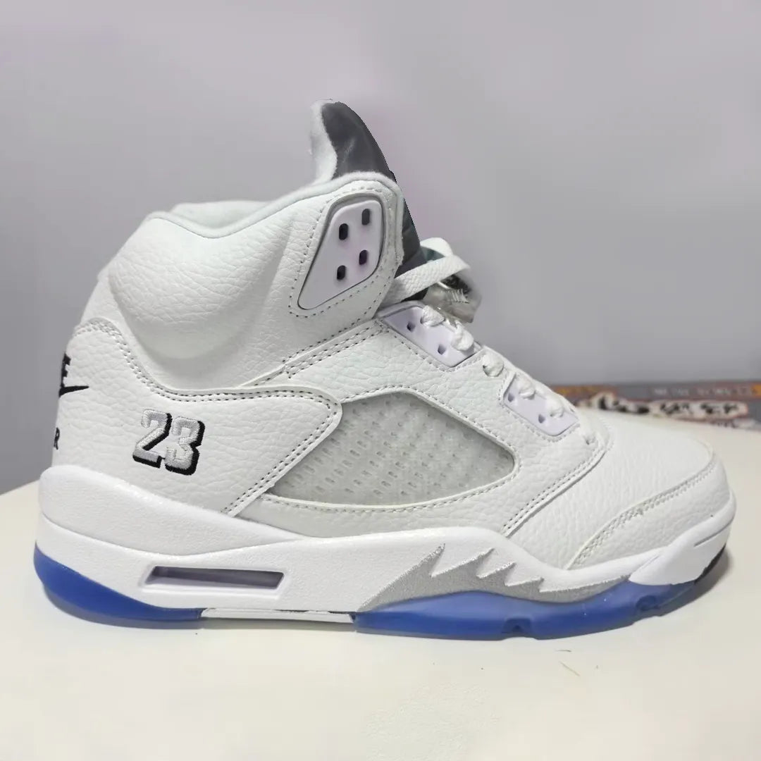 AJ 5 White Metallic (2026) Shoes Women's Sneakers – Nk0004576