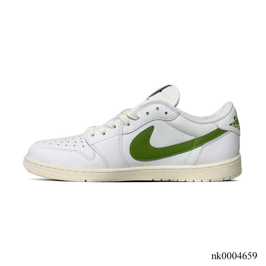 Travis Scott X Aj 1 Low Og Matcha Shoes Men'S Sneakers – Nk0004659
