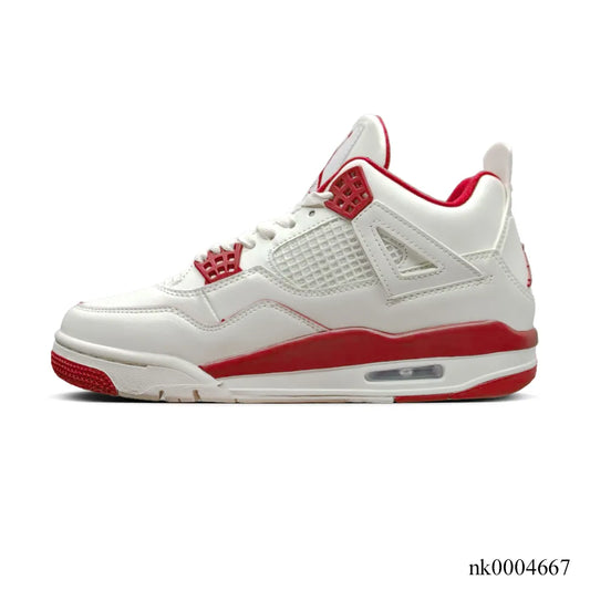 AJ 4 Sierra Red Shoes Women's Sneakers – Nk0004667
