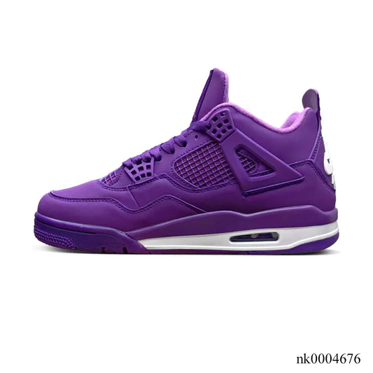 Nigel Sylvester x AJ 4 Purple Shoes Women's Sneakers – Nk0004676
