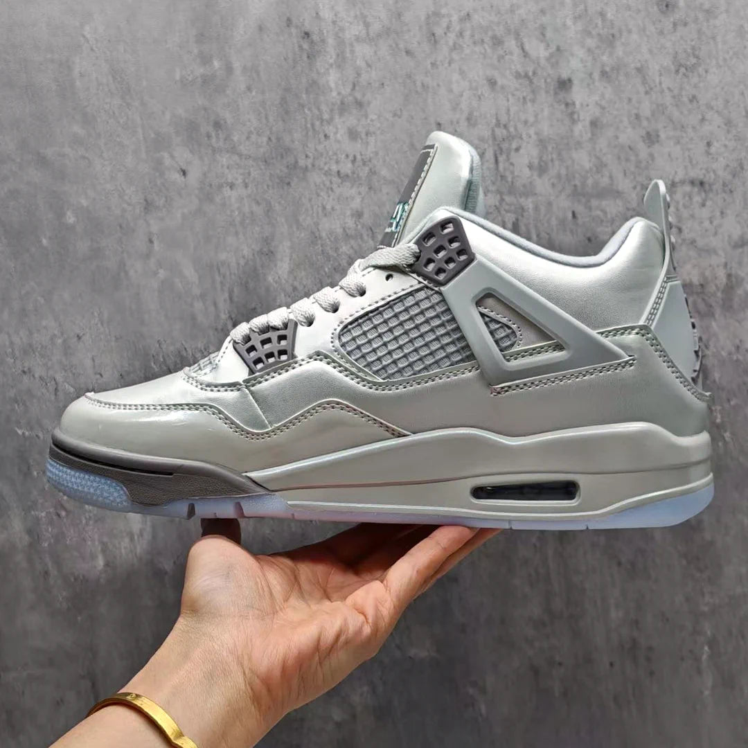 AJ 4 Blue Chill Photon Dust Shoes Women's Sneakers – Nk0004709