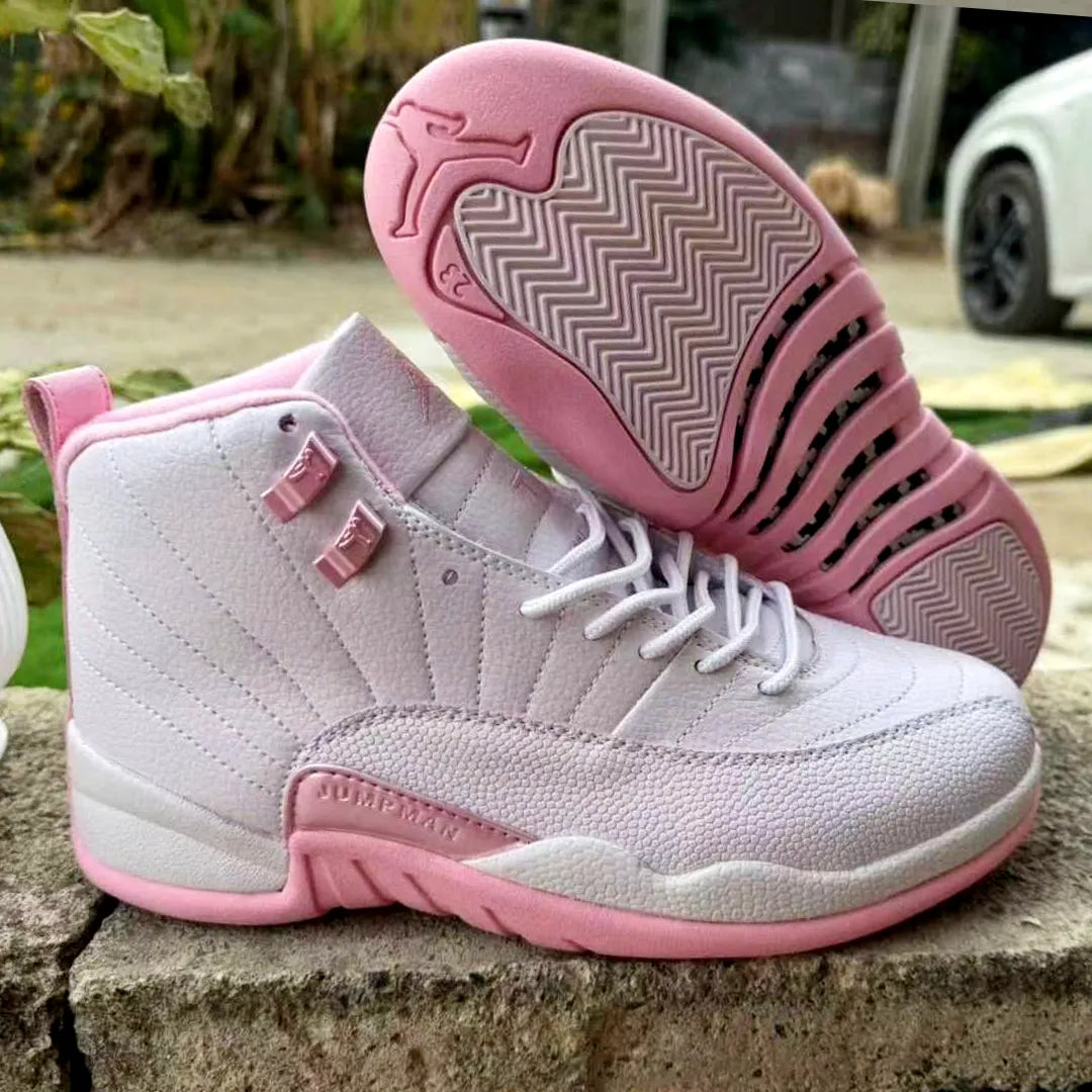 AJ 12 Pearl Pink Shoes Women's Sneakers – Nk0004723