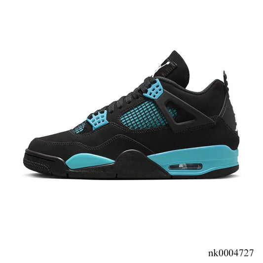 Aj 4 Black Cyan Shoes Men'S Sneakers – Nk0004727