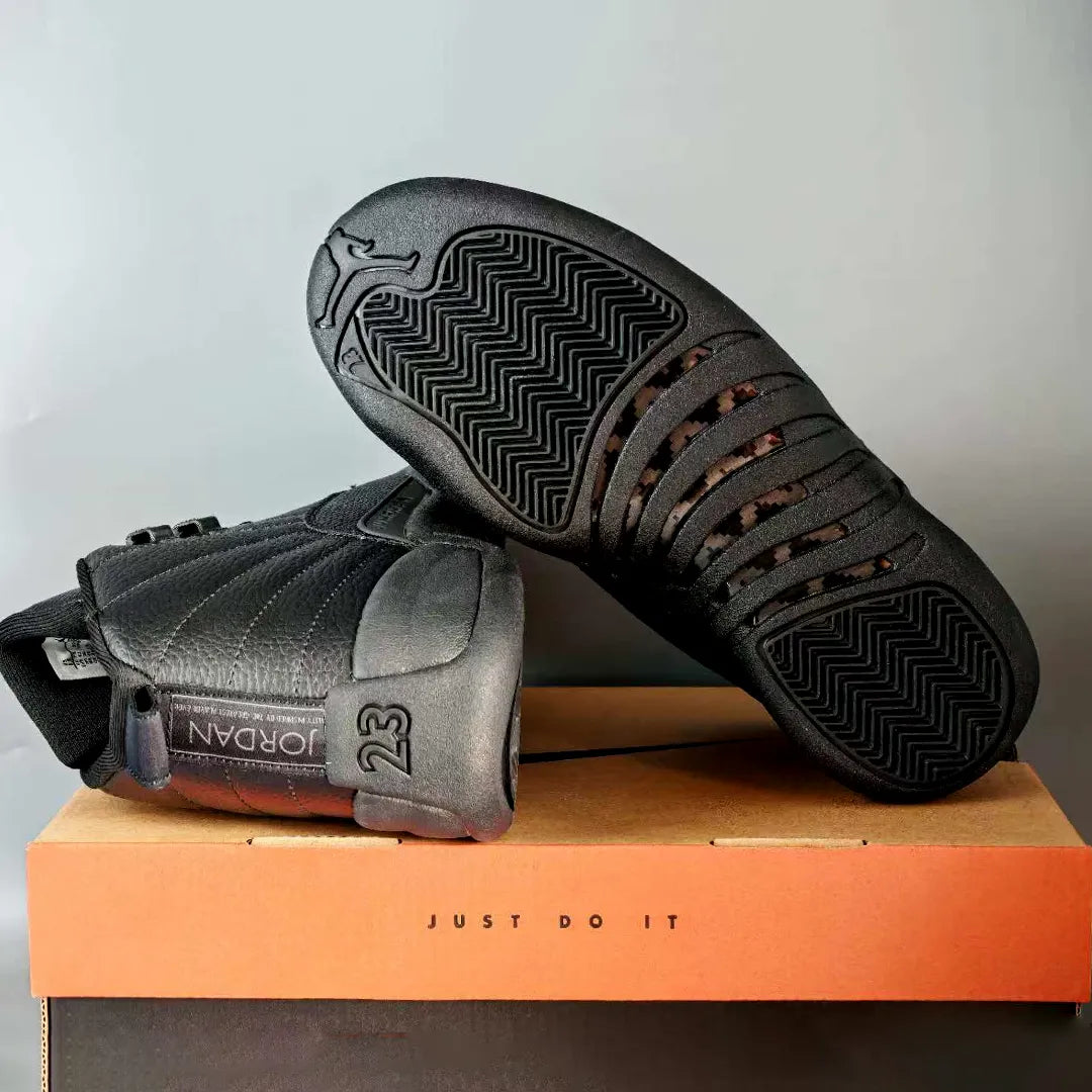 AJ 12 Black Cat Shoes Women's Sneakers – Nk0004729