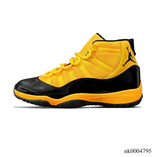 Aj 11 Gamma Black & Yellow Shoes Men'S Sneakers – Nk0004795