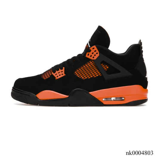 AJ 4 Orange Thunder Shoes Women's Sneakers – Nk0004803