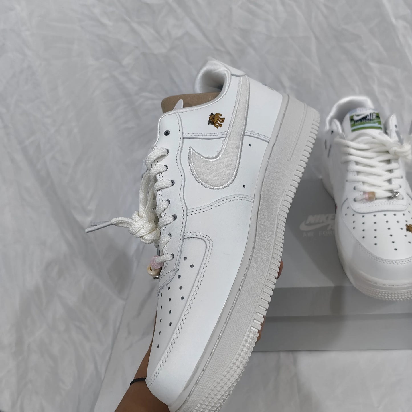 Air Force 1 Chenille Swoosh Year Of The Horse Shoes Women's Sneakers – Nk0004808