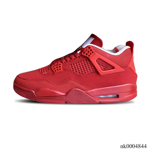 AJ 4 Triple Red Shoes Women's Sneakers – Nk0004844