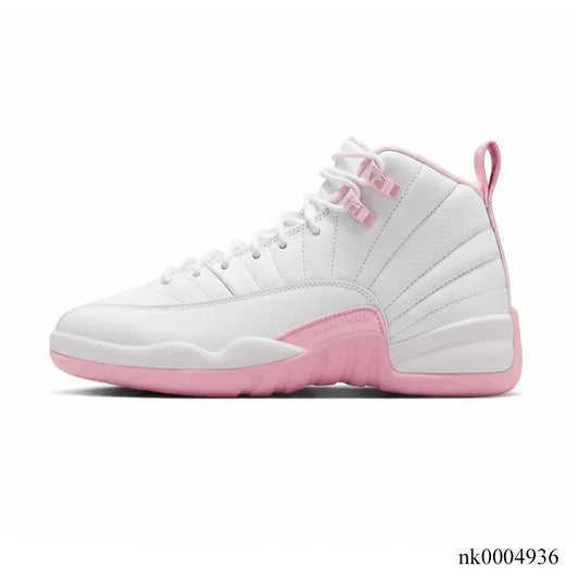 Aj 12 White Pearl Pink Shoes Men'S Sneakers – Nk0004936