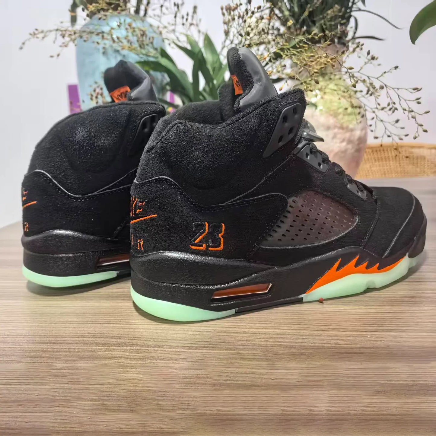 Aj 5 Halloween Shoes Men'S Sneakers – Nk0004951