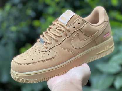 Af 1 Low Sp Supreme Wheat Shoes Men'S Sneakers – Nk0001960