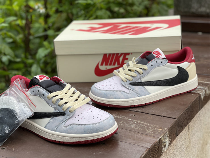 Travis Scott x AJ 1 Low Shoes Women's Sneakers – Nk0001912