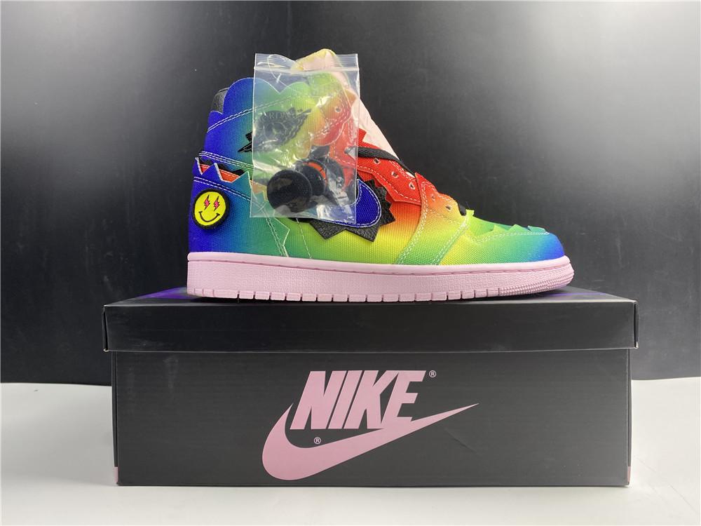Balvin x AJ 1 High OG Multi Shoes Women's Sneakers – Nk0001341