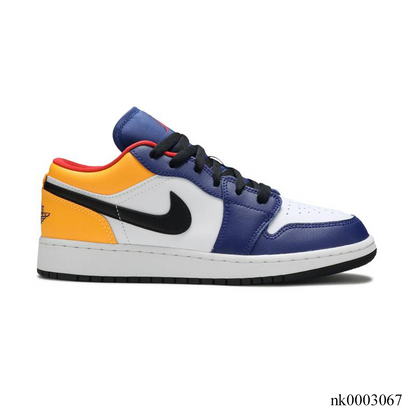 Aj 1 Low Gs ‘Royal Yellow’ (Premium) Shoes Men'S Sneakers – Nk0003067