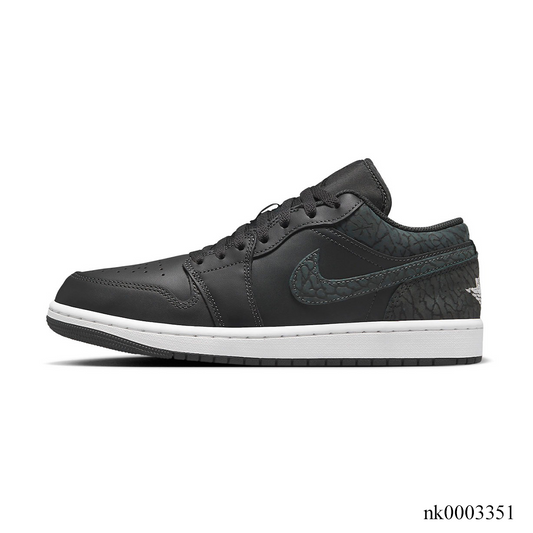 AJ 1 Low SE Black Elephant Shoes Women's Sneakers – Nk0003351