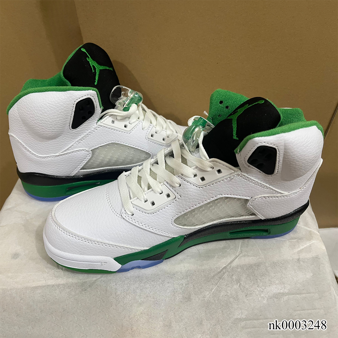 Aj 5 Lucky Green Shoes Men'S Sneakers – Nk0003248