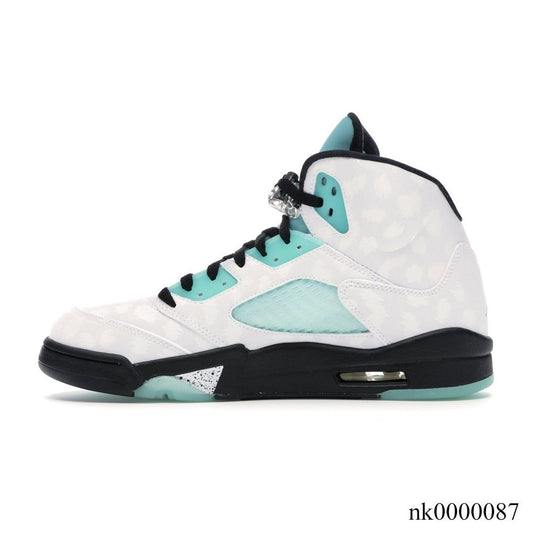 Aj 5 Retro Island Green Shoes Men'S Sneakers – Nk0000087