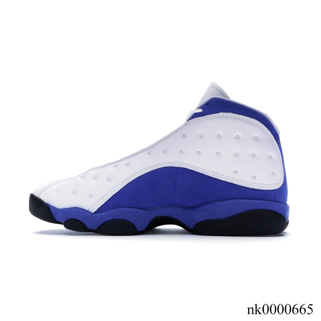 Aj 13 Retro White Hyper Royal Black Shoes Men'S Sneakers – Nk0000665