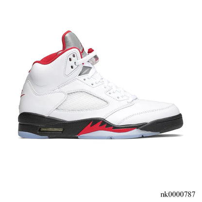 AJ 5 Fire Red Silver Tongue (2020) Shoes Women's Sneakers – Nk0000787