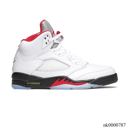 Aj 5 Fire Red Silver Tongue (2020) Shoes Men'S Sneakers – Nk0000787