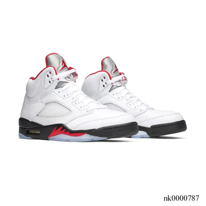 Aj 5 Fire Red Silver Tongue (2020) Shoes Men'S Sneakers – Nk0000787