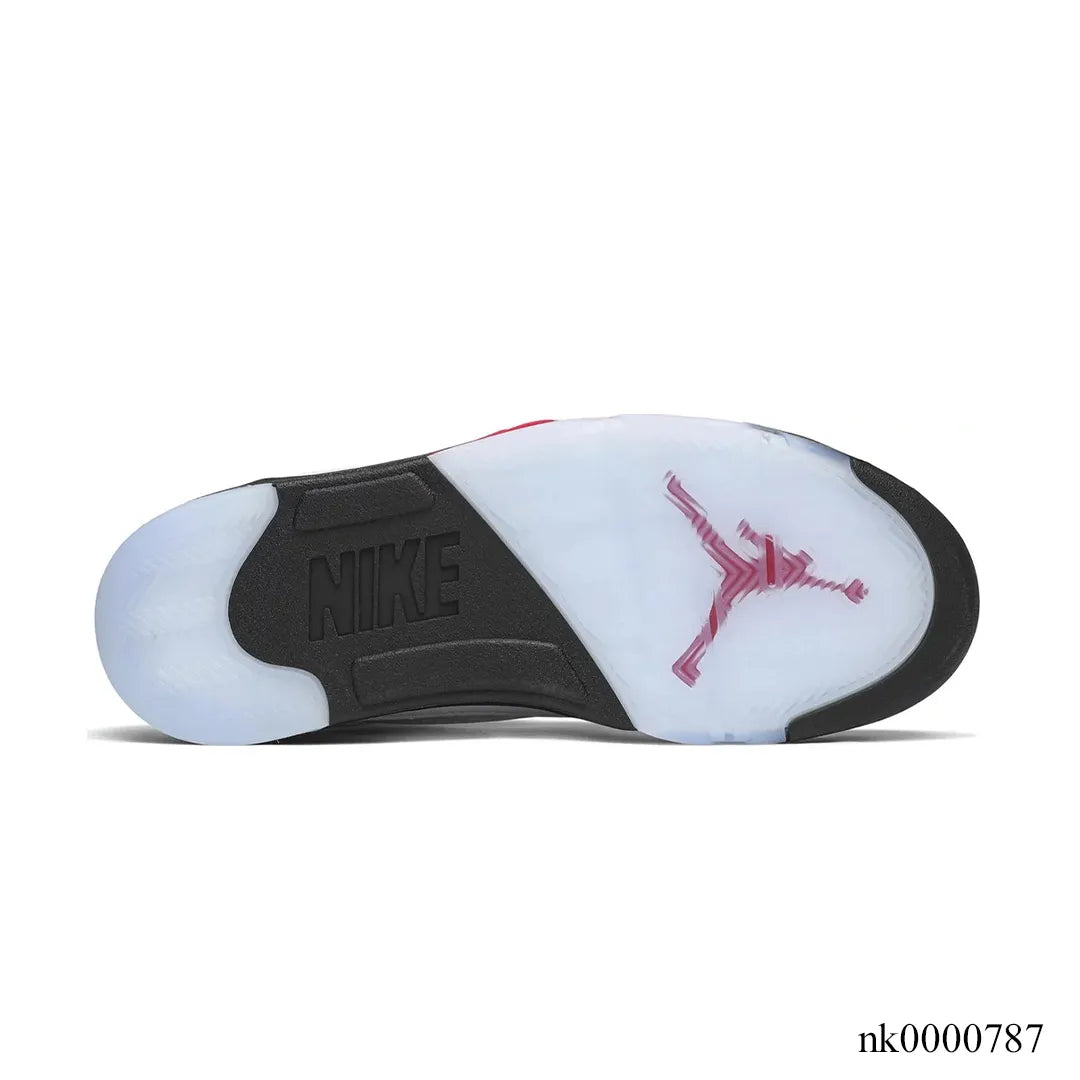 AJ 5 Fire Red Silver Tongue (2020) Shoes Women's Sneakers – Nk0000787