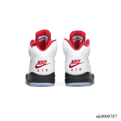 AJ 5 Fire Red Silver Tongue (2020) Shoes Women's Sneakers – Nk0000787