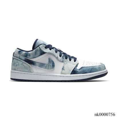 Aj 1 Low Se “Washed Denim”  Shoes Men'S Sneakers – Nk0000756