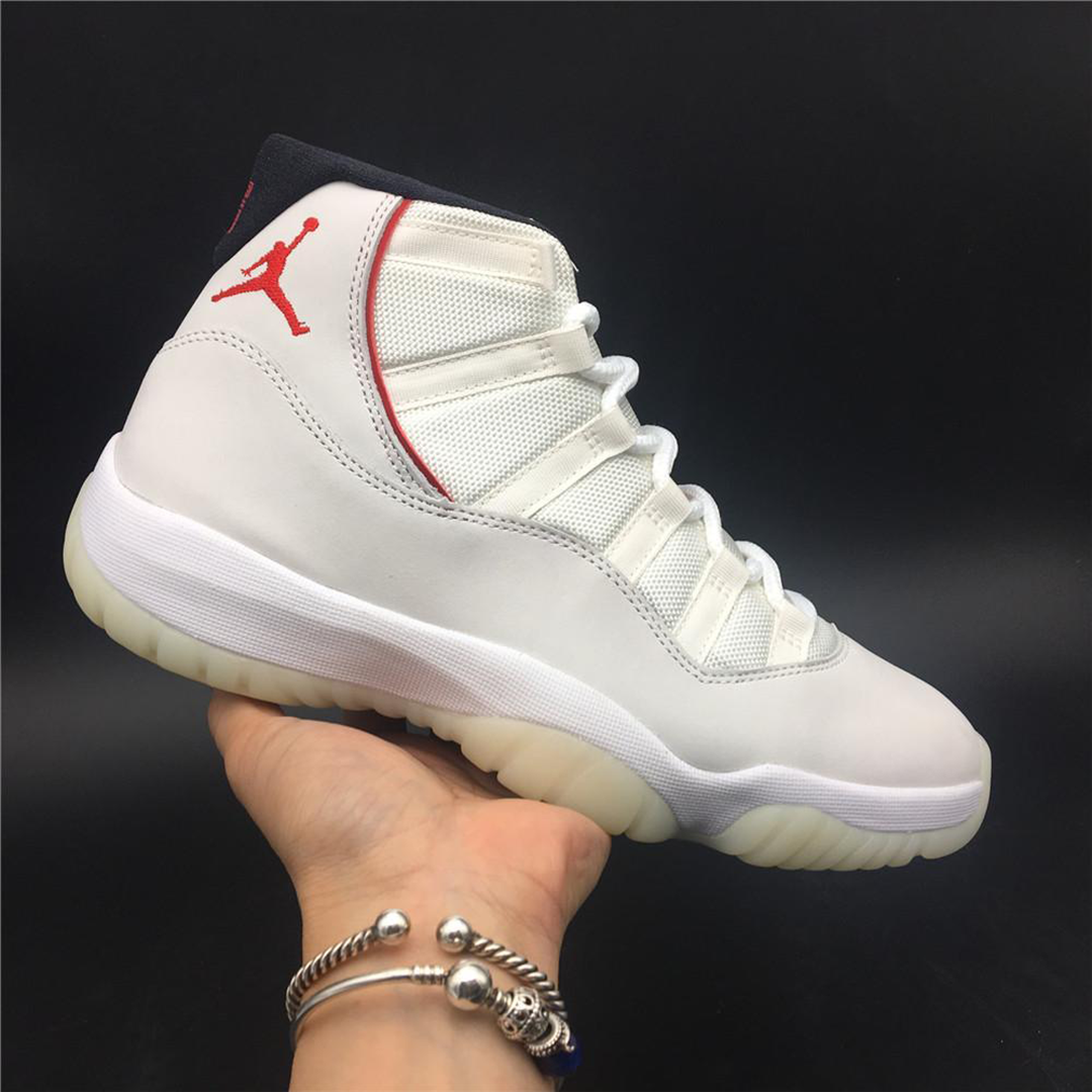 Aj 11 Retro Platinum Tint Shoes Men'S Sneakers – Nk0000311