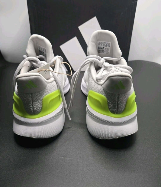 Adidas Ultra Run 5 J JQ2960 – Women’s Running Shoes | White / Blue Lucid Lemon | Lightweight Comfort