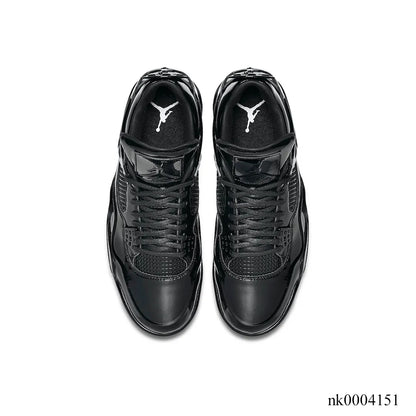 AJ 4 Retro 11Lab4 Black Patent Leather Shoes Women's Sneakers – Nk0004151