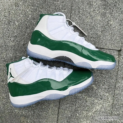 Aj 11 White Green Shoes Men'S Sneakers – Nk0003951