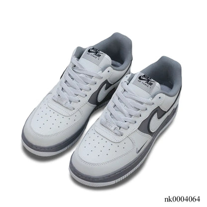 AF 1 Double White Grey Shadow Shoes Women's Sneakers – Nk0004064
