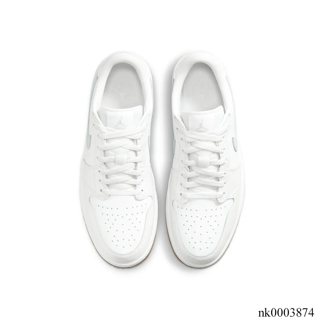 AJ 1 Low Golf “Pure Platinum” Shoes Women's Sneakers – Nk0003874