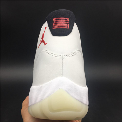 AJ 11 Retro Platinum Tint Shoes Women's Sneakers – Nk0000311
