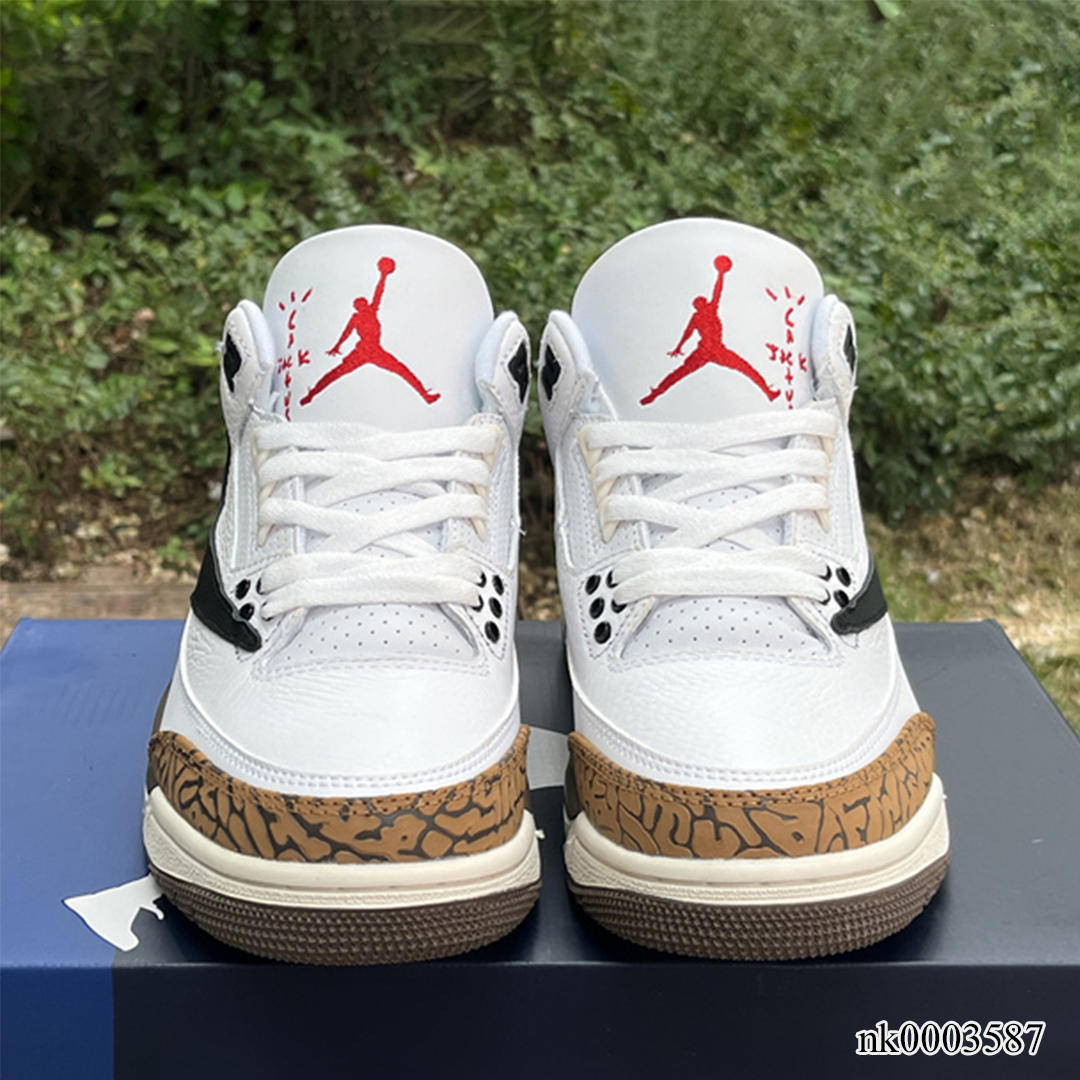 Aj 3 X Travis Scott Palomino Shoes Men'S Sneakers – Nk0003587