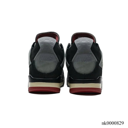 Ow X Aj 4 Bred Shoes Men'S Sneakers – Nk0000829