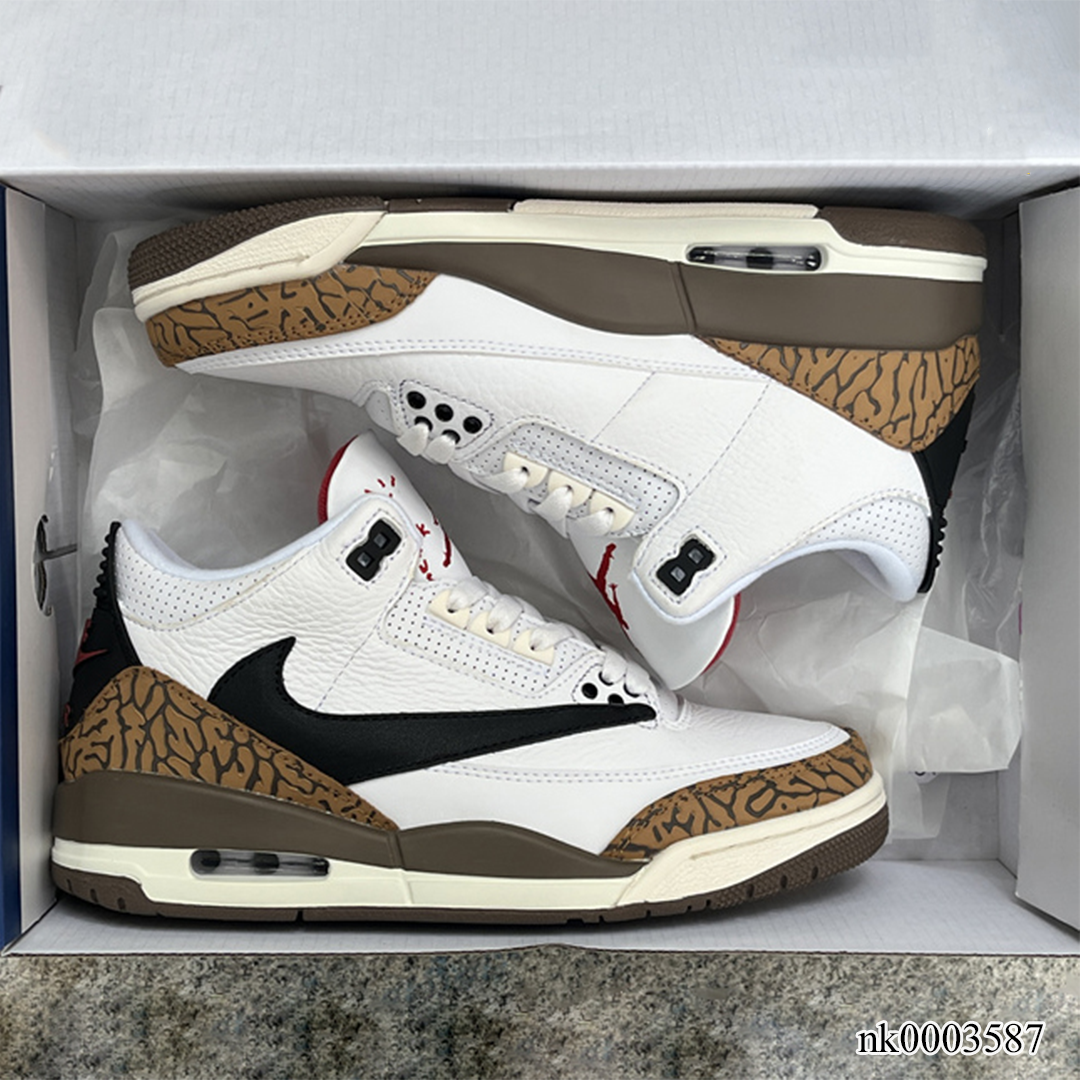 Aj 3 X Travis Scott Palomino Shoes Men'S Sneakers – Nk0003587