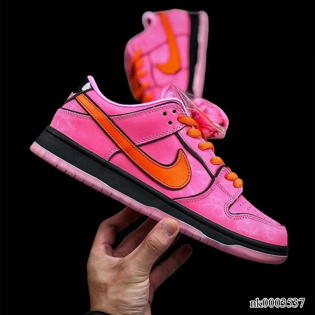 SB Dunk Low x Powerpuff Girls “Blossom” Shoes Women's Sneakers – Nk0003537