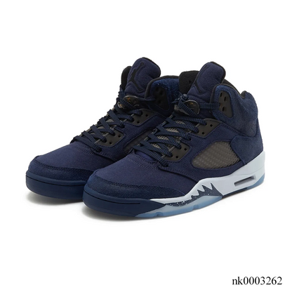 AJ 5 Midnight Navy Shoes Women's Sneakers – Nk0003262