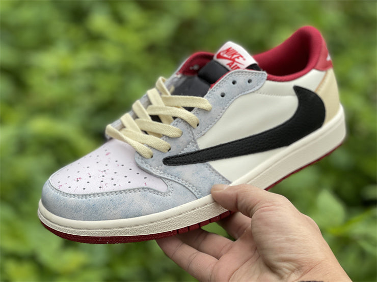 Travis Scott x AJ 1 Low Shoes Women's Sneakers – Nk0001912