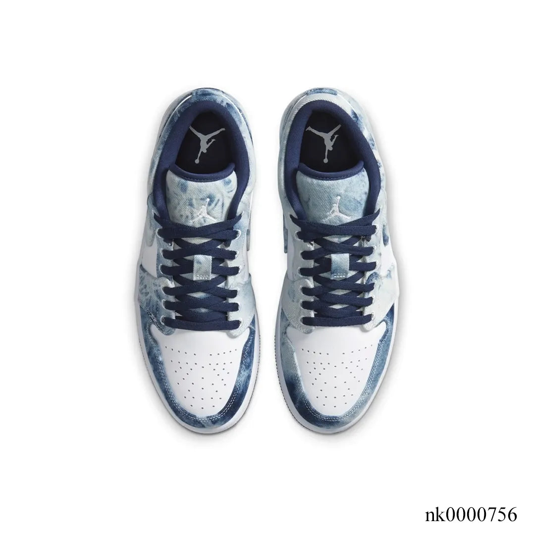 Aj 1 Low Se “Washed Denim”  Shoes Men'S Sneakers – Nk0000756