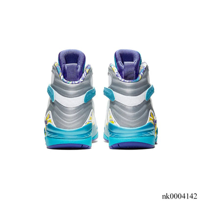 Aj 8 White Aqua Shoes Men'S Sneakers – Nk0004142