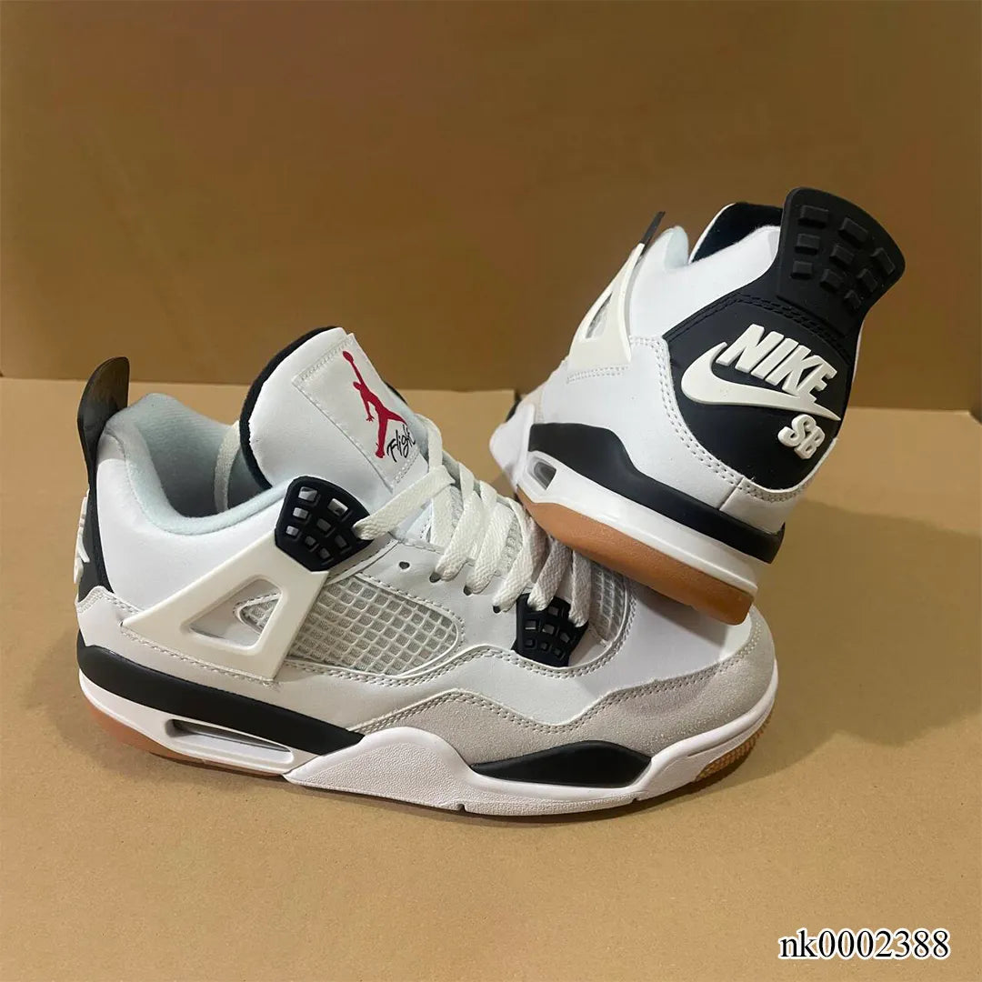 Aj 4 X Sb Military Black Shoes Men'S Sneakers – Nk0003782