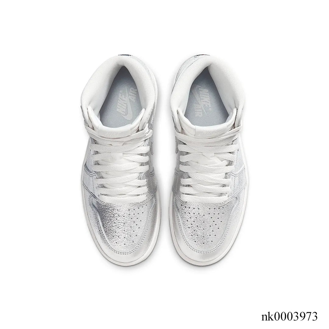 AJ 1 Retro High Chrome Shoes Women's Sneakers – Nk0003973