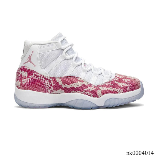 Aj 11 Retro Ovo Pink Snakeskin Shoes Men'S Sneakers – Nk0004014