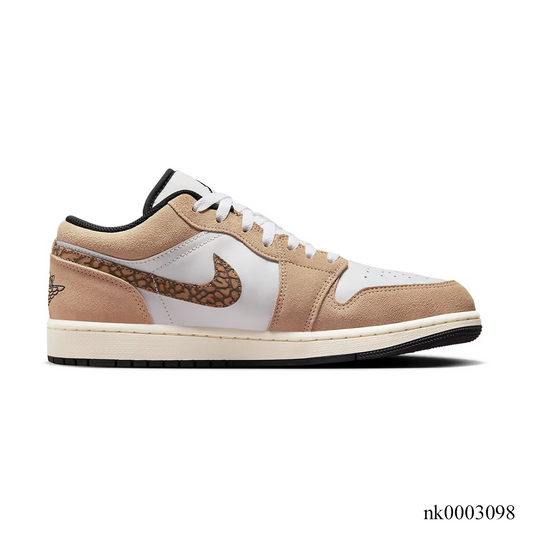 Aj 1 Low Brown Elephant Shoes Men'S Sneakers – Nk0003098