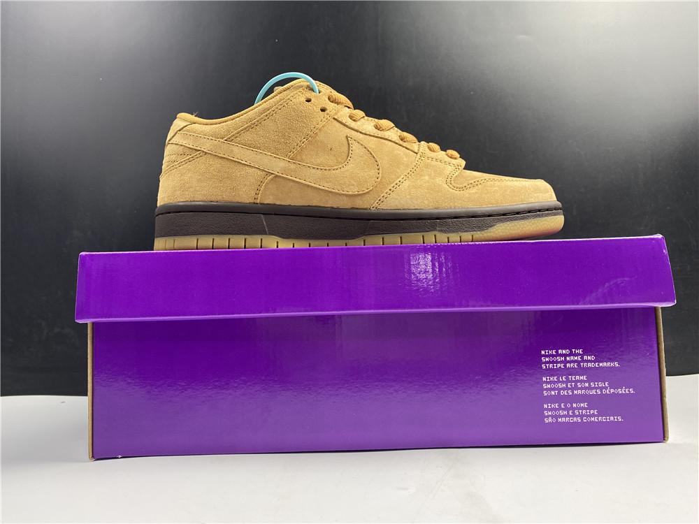 Sb Dunk Low Pro Wheat Mocha Shoes Men'S Sneakers – Nk0001378